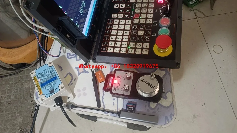Cyclmotion CNC General 6Axis Wireless Electronic MPG Manual Pulse Generator Support MITSUBISHI SIEMENS FANUC NEWKER Syntec24VPLC