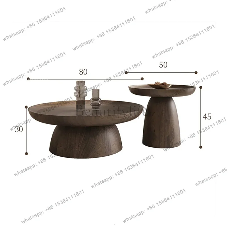 YJ Modern Minimalist Coffee Table Premium Vintage Trendy Organizer Coffee Table Nordic Design Table De Salon Living Room Furnitu