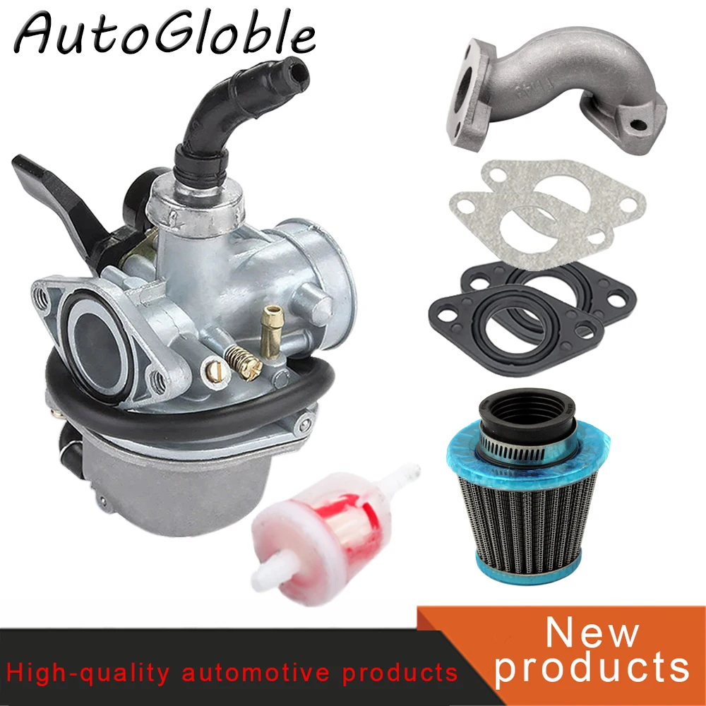 The New Universal Carburetor PZ19 19mm with Air Filter Carburetor for 50 70 90 110 125cc ATV Quad 4 Wheeler Dirt Bike Motorbike