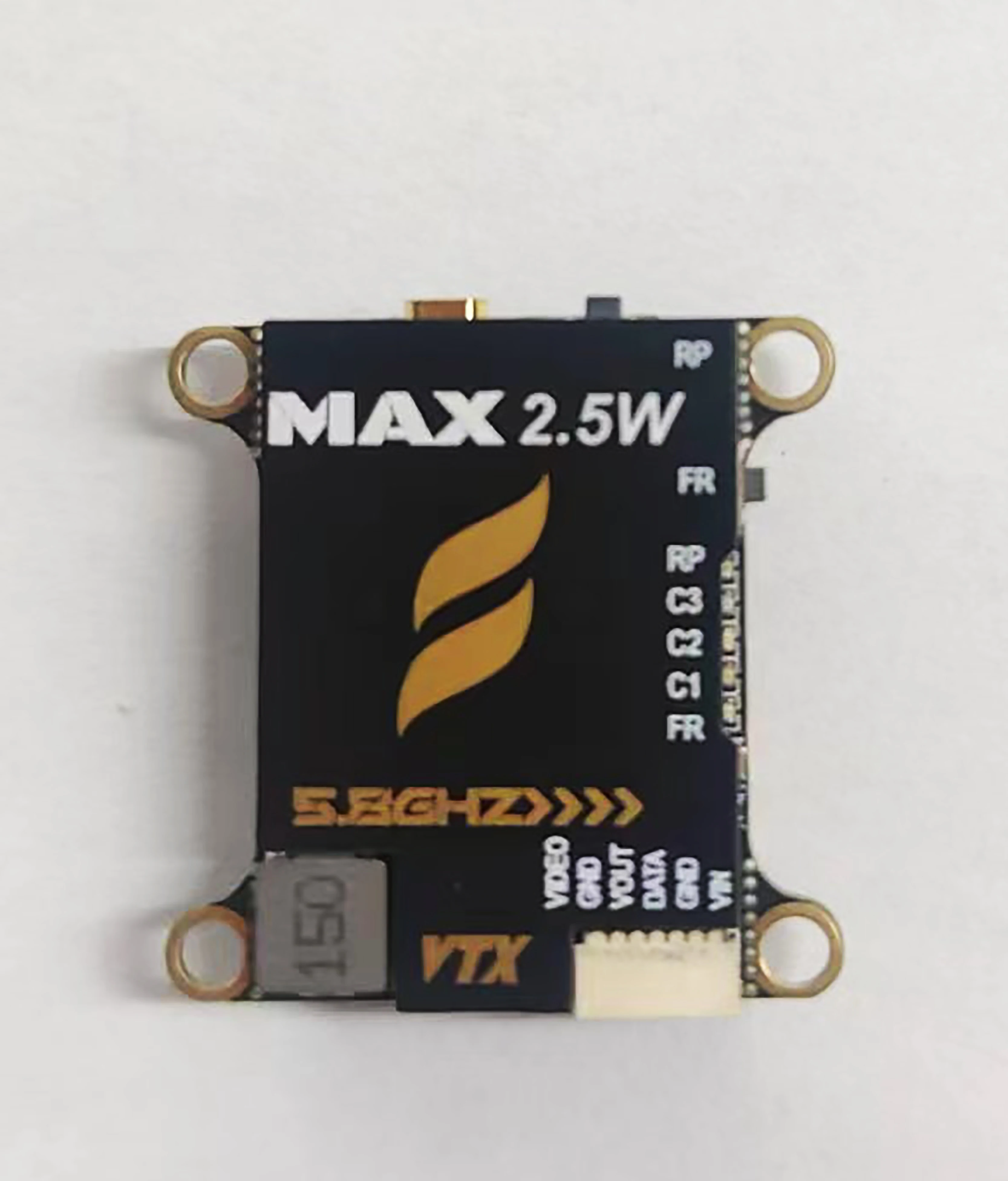 

5.8G Max 40CH 2.5W 2500mW VTX 0-25-400-800-1500-2500mW 5.8GHz Image Transmission For RC Fixed Wing FPV Long Rang Racing Drone