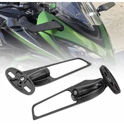 Motorcycle 2PCS Mirrors winglet Wind Wing Adjust Side For YAMAHA YZF R1 R6 R3 R7 Honda CBR300 CBR600 Kawasaki NINJA ZX6R