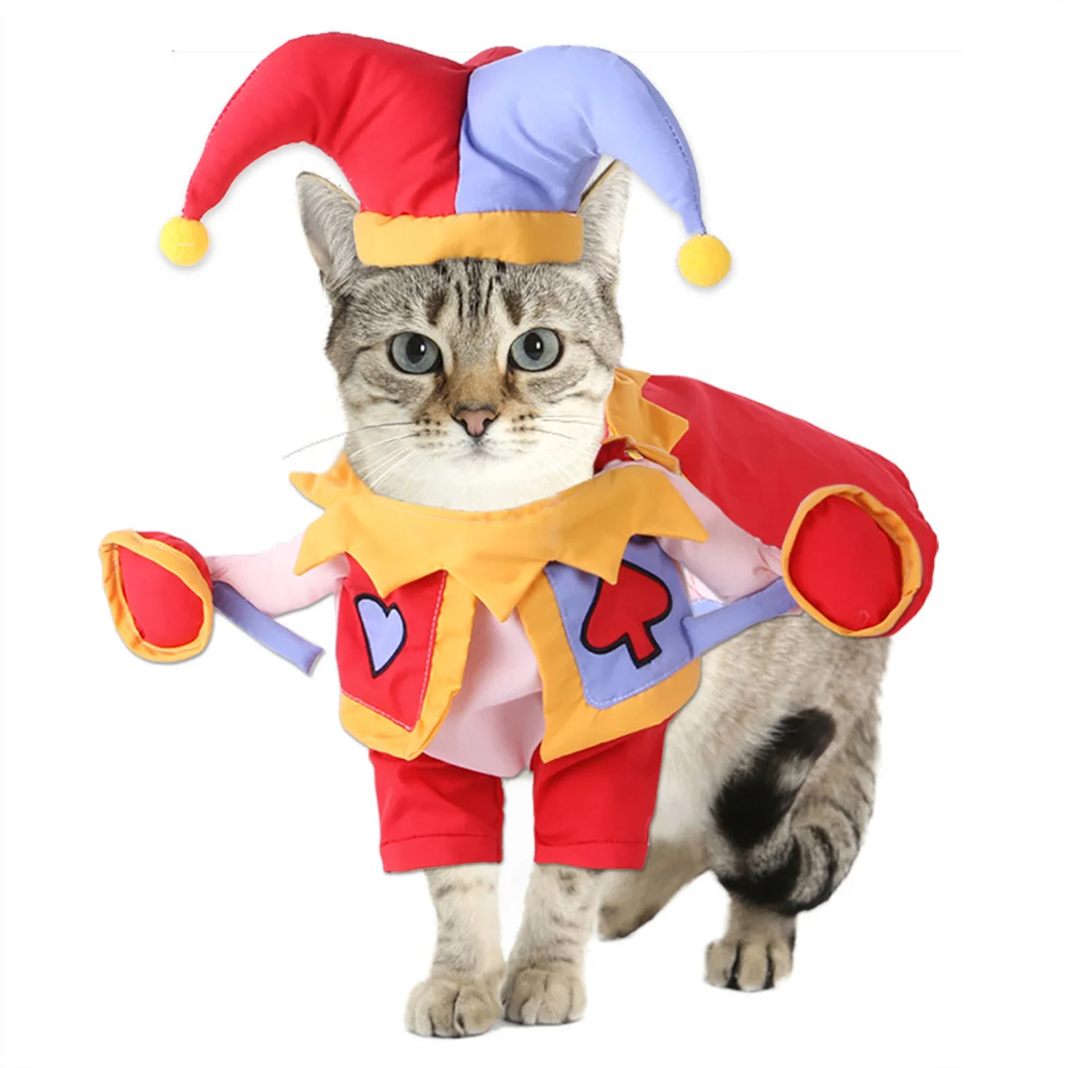 Deadly Doll Dog Costume Funny Party Cosplay Novelty Cat Dog Clothes for Halloween Christmas Cute Scary and Spooky Pet Costume