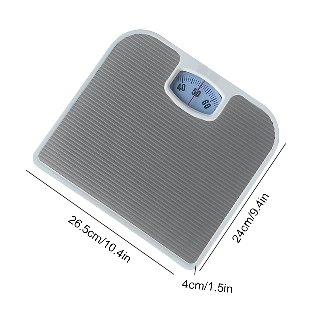 

Механические весы с ручным приводом и нескользящей подставкой, многоразовые, для взвешивания, контроля веса и мониторинга здоровья