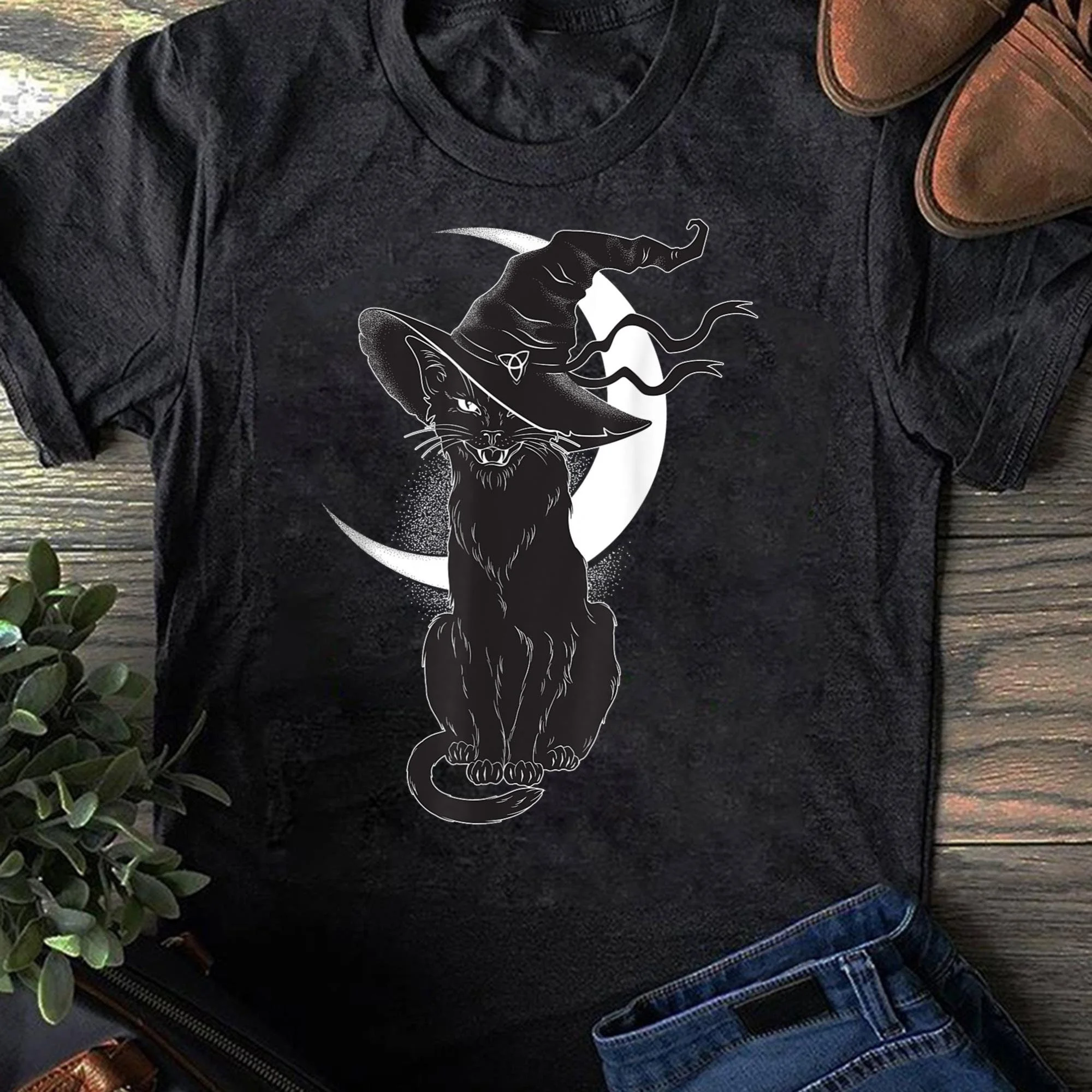 

funny Unisex T-Shirt100% Polyester, Solid Black Background Image, Breathable Top Short Sleeve Shirt Round Neckline T-Shirt