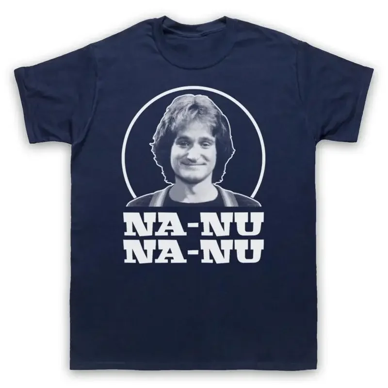 Camiseta retro no oficial de MORK MINDY NA NU para hombre y mujer