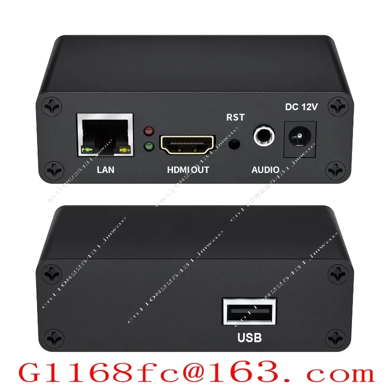High Quality H265 H.264 Video Top Box Player for Streaming Videos