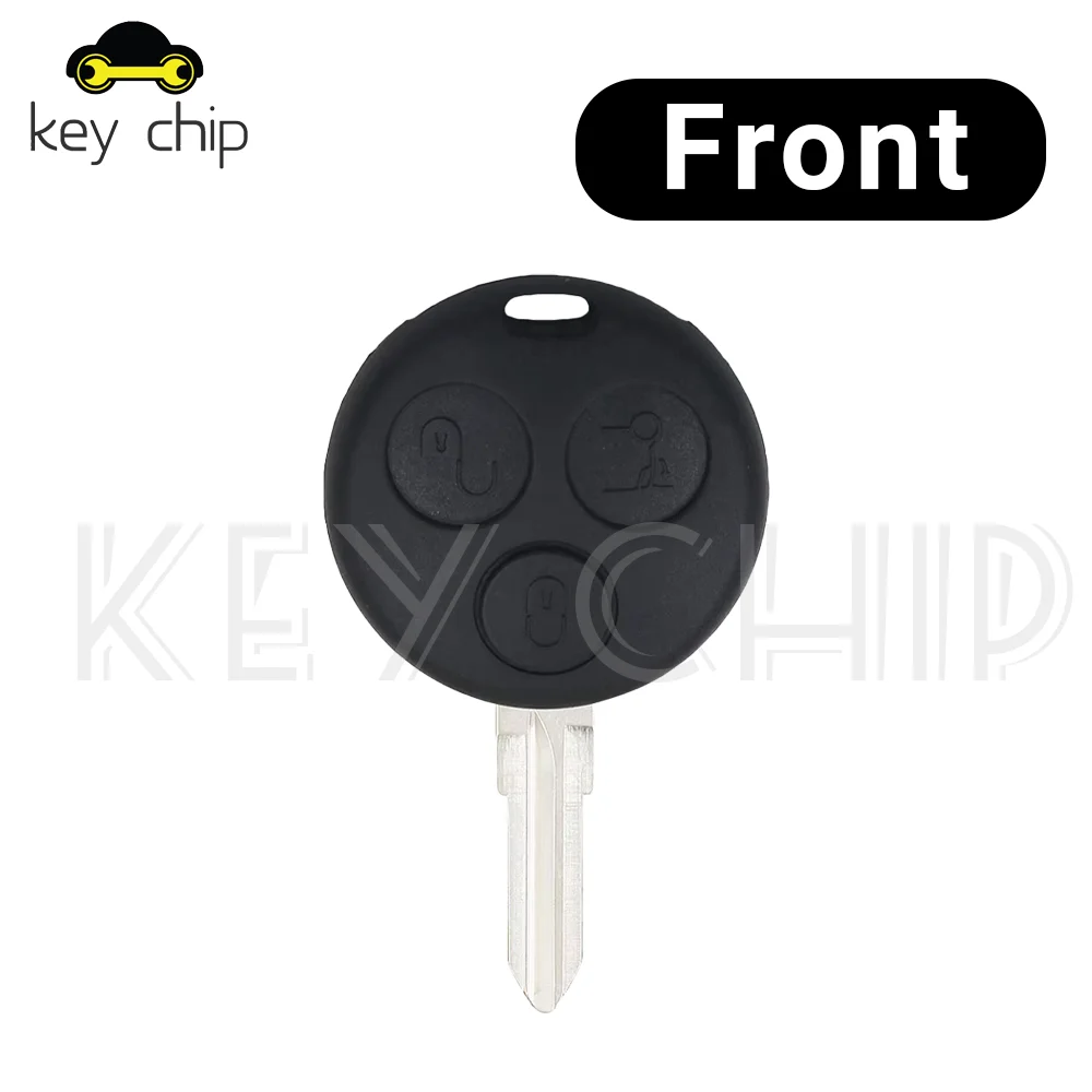 Fortwo 450 Forfour City Coupe Roadster 433 Mhz Replace Key 3 Buttons Car Remote Control For M-ercedes B-enz Smart  433.92MHz ASK