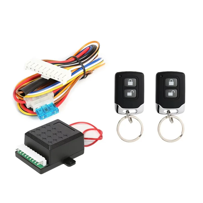 

Anti-Theft Alarm System Universal Car Remote Central Door Lock Kit Keyless Entry Smart