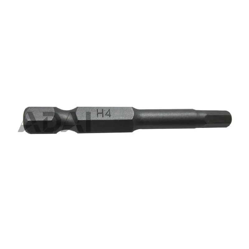 

Electric screwdriver hexagonal screwdriver head, 50/100MM extended screwdriver rod, high-strength electric tool accessory