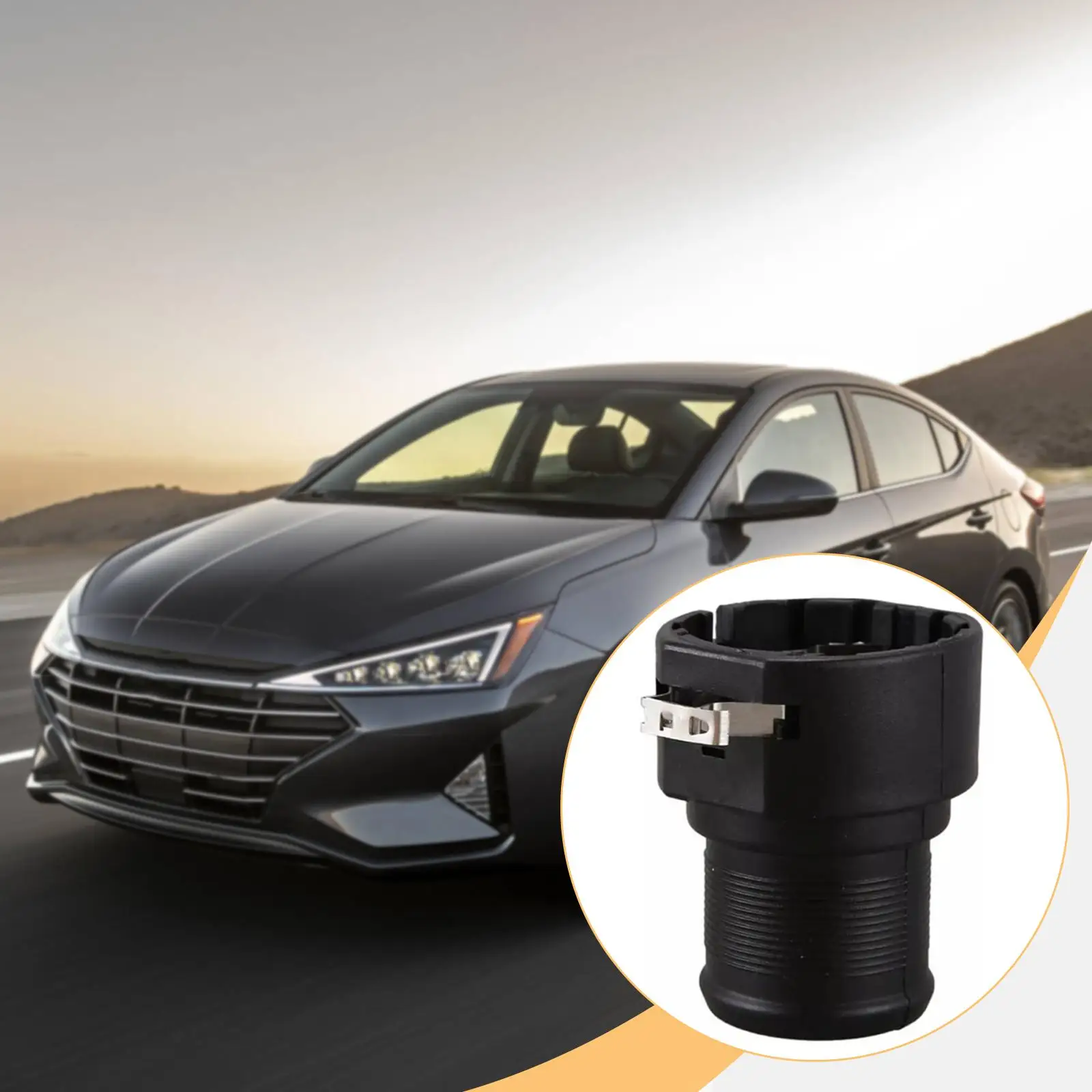 

Lower Radiator Hose Connector Adapter Black 254853J000 Accessories for Elantra