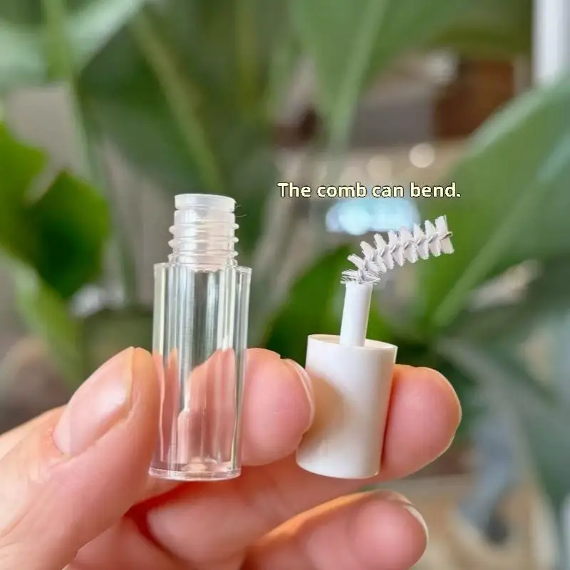 1/2/4Pcs Fast Drying Soft Brush Eyelashes Styling Gel 1.5ml Mini Lash Styling Sealant For Salon Household Makeup Tools