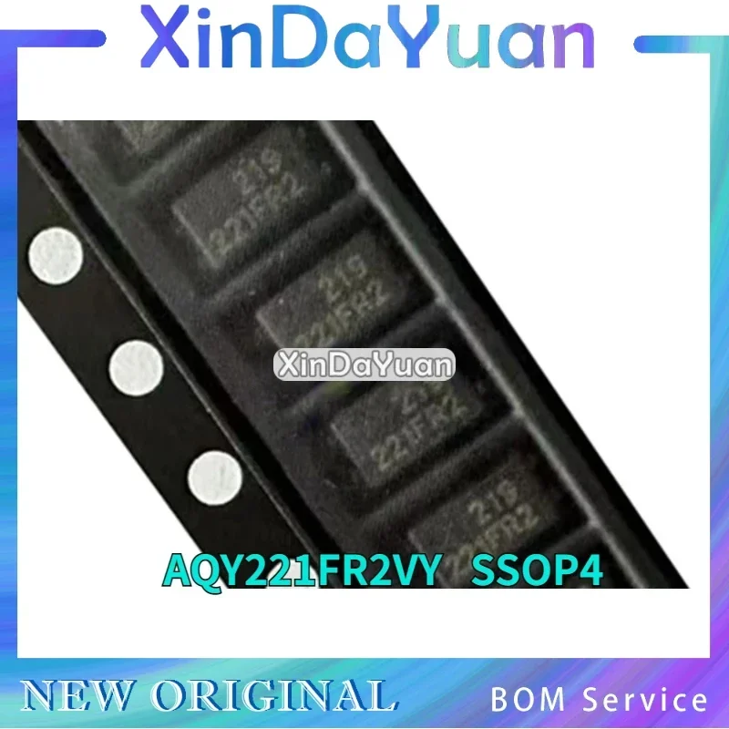 10 pcs 221FR2 AQY221FR2 AQY221 AQY221FR2VY SSOP-4  Relay Optocoupler