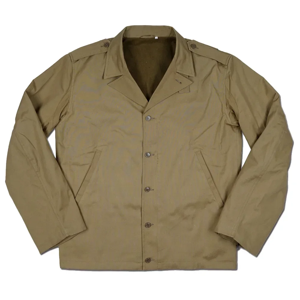 US M41 Coat Jacket Coat Outdoor Retro WW2 Uniform Cotton Running Suit for Men Equipment Stand Up Collar WWII WW2