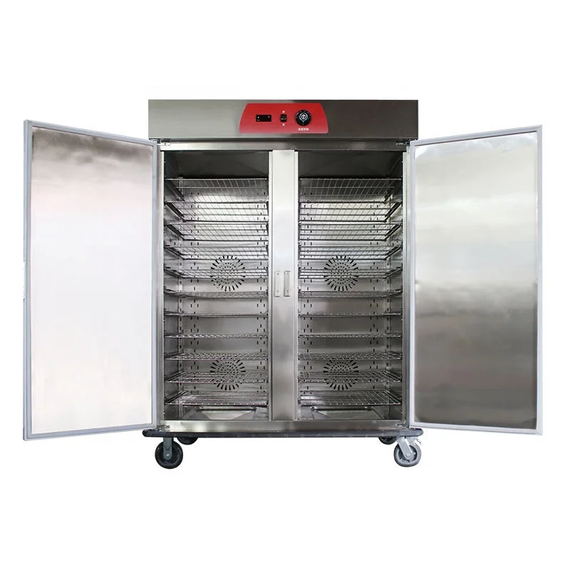 Hot air insulation dining car Vertical heating Vertical hot food hotel banquet single door insulation cabinet
