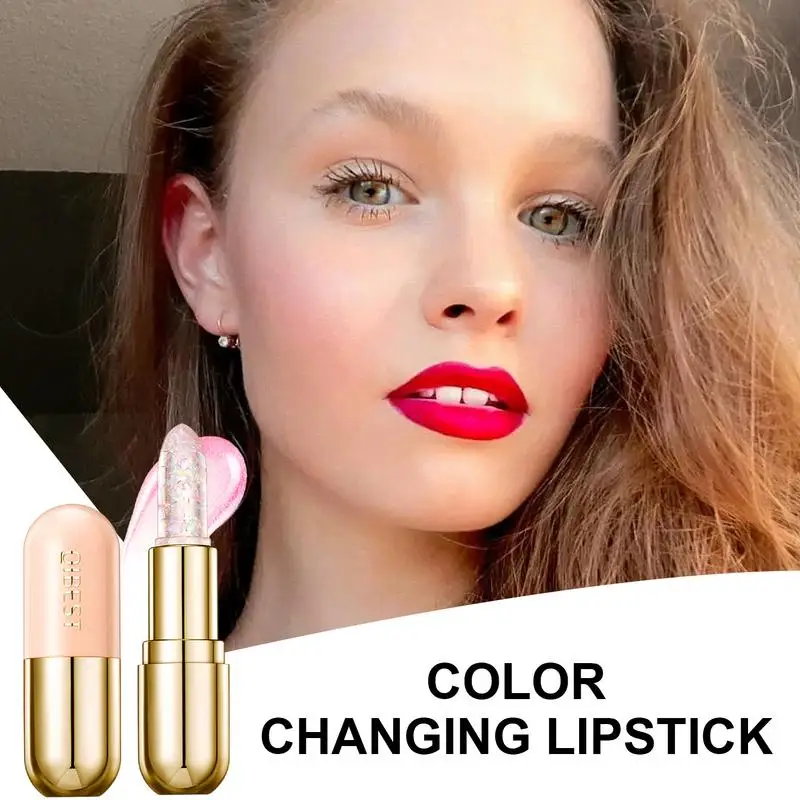 Gelei Lippenstift Hydraterende Anti-Droge Lippenbalsem Gemakkelijk Te Dragen Anti-Krakende Lippenstift Gekleurde Lip Tinten Make-Up Lipverzorging Cosmetica