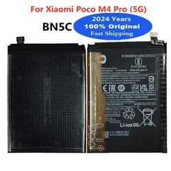 2024 Years 5000mAh BN5C 100% Original Battery For Xiaomi Poco M4 Pro M4Pro 5G Battery High Qulity Bateria Tracking Code + Tools