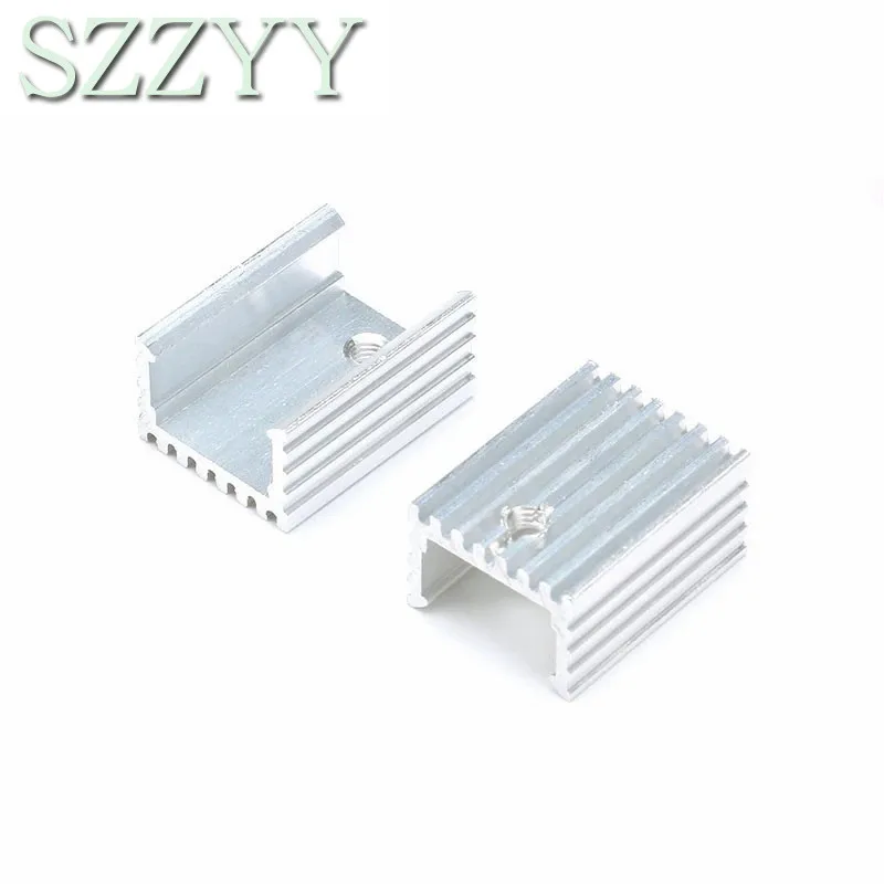 10pcs Aluminium TO-220 Heatsink TO 220 Heat Sink Transistor Radiator TO220 Cooler Cooling 20*15*10MM