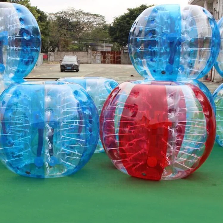 كرة ممتصة للصدمات قابلة للنفخ من مادة PVC Tpu Family معًا لألعاب كرة القدم #2