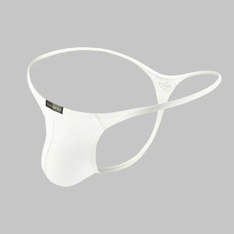 الرجال ثونغ T-الظهر U محدب الحقيبة الملابس الداخلية السروال منخفضة الخصر سراويل للرجل حزام رياضي الملابس الداخلية ملخصات ملابس داخلية بيكيني