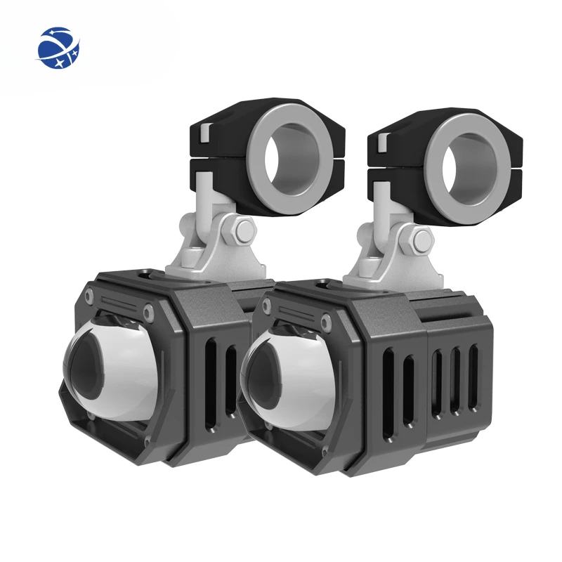 

LED Motorcycle Headlamp 3000k 6000k LED Lens Spotlight for Motorcycle Light Accessories Mc06 30w 60w LED Headlights
