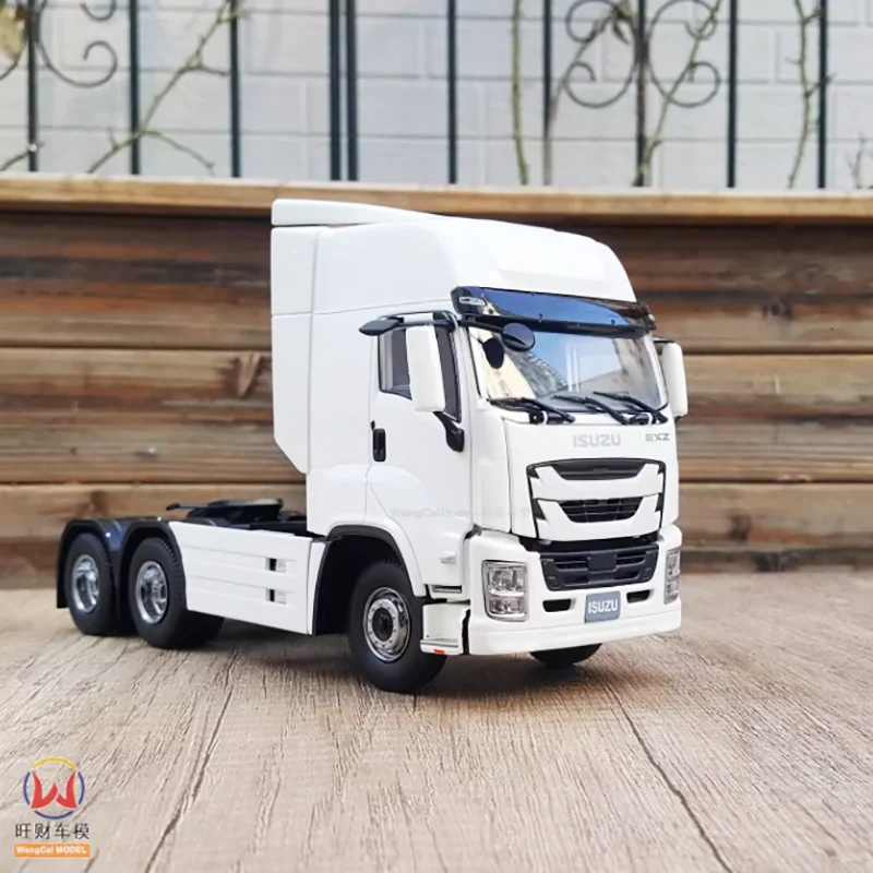 

Масштабная модель грузовика-тягача VC61 из сплава, 1:32, готовое изделие, имитационная игрушка, коллекционный подарок, статическая модель для демонстрации