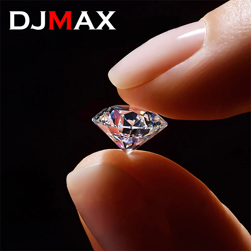 Moissanites de petite taille 1CT, Charbon D document VVl's Gemstone, Diamants Moissanite cultivés en laboratoire, Vente en gros, Book ine taille 0.7mm-20mm