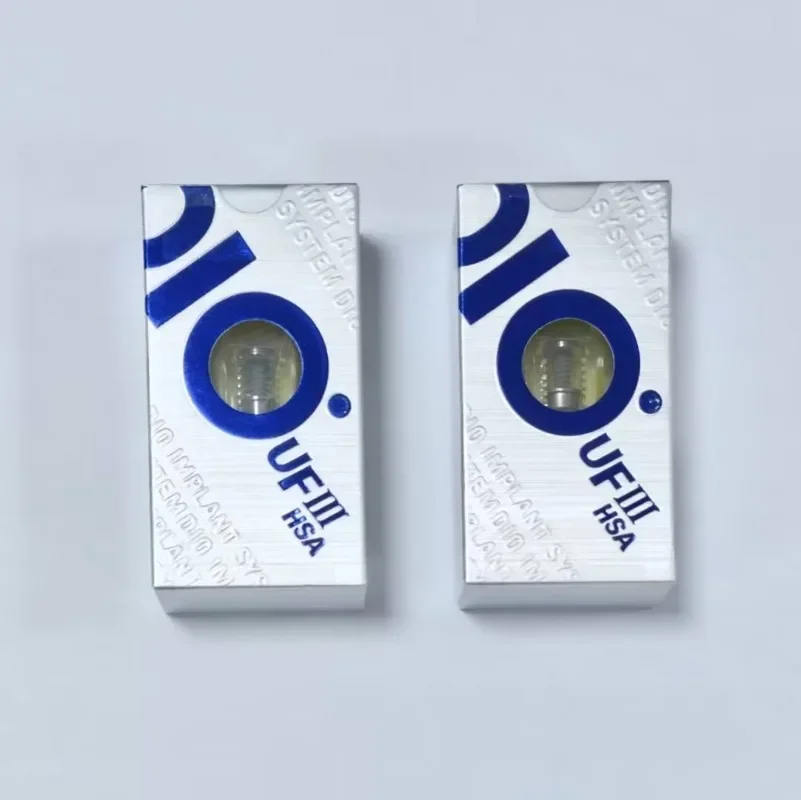 Dental DIO UFIII HSA Implant Fixture Internal Hex Submerged Type Grade 4 Titanium SLA Surface for Dental Surgery