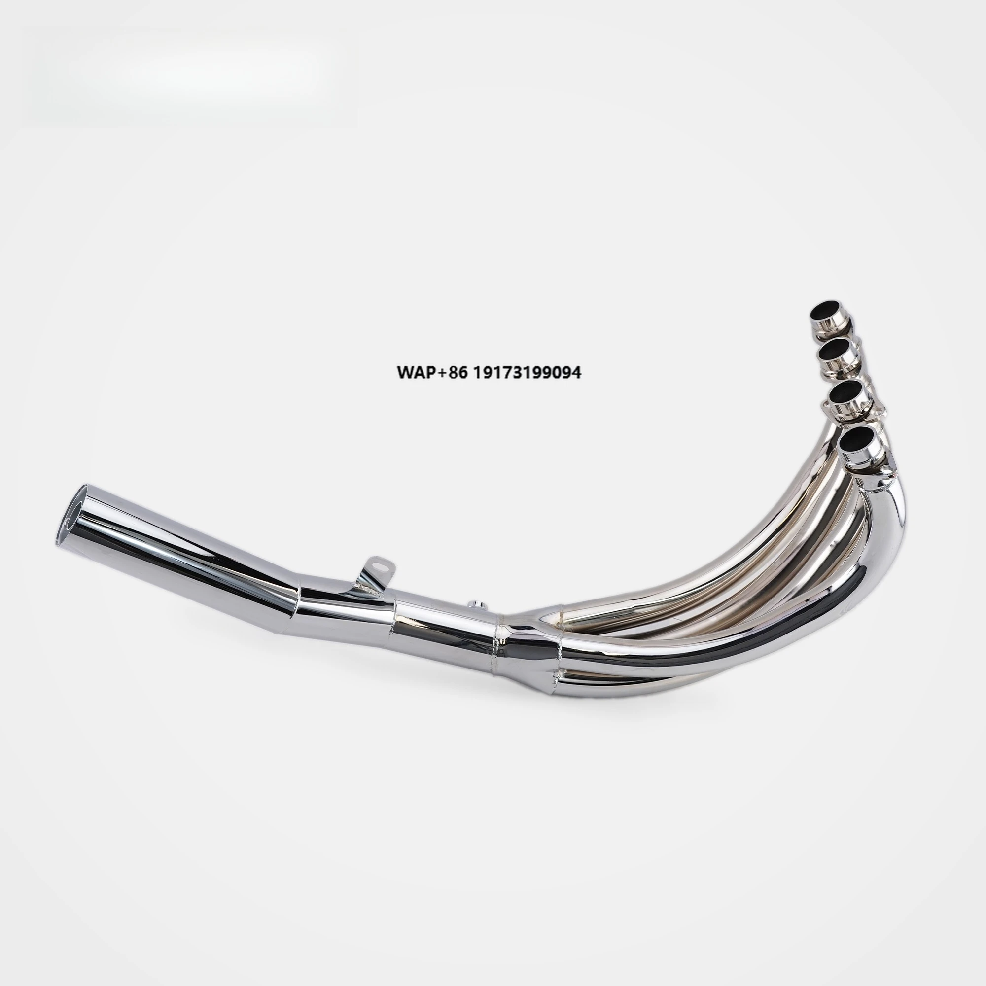 

Z900RS Fit 17-25 Handcrafted Bent Full Plated One-Piece Short Pipe Retro Exhaust Silver Power Boost OEM Position