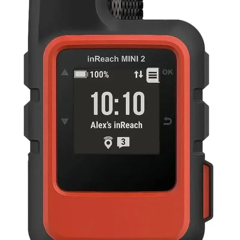 For Garmin inReach Mini 2, Lightweight and Compact Satellite Communicator, Hiking Handheld, For Orange - 010-02602-00