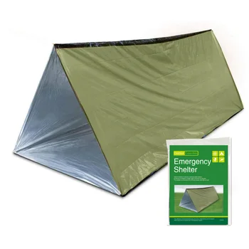 אוהל חירום, אוהל עמיד למים לשני אנשים לטיולים ופעילויות בחוץ