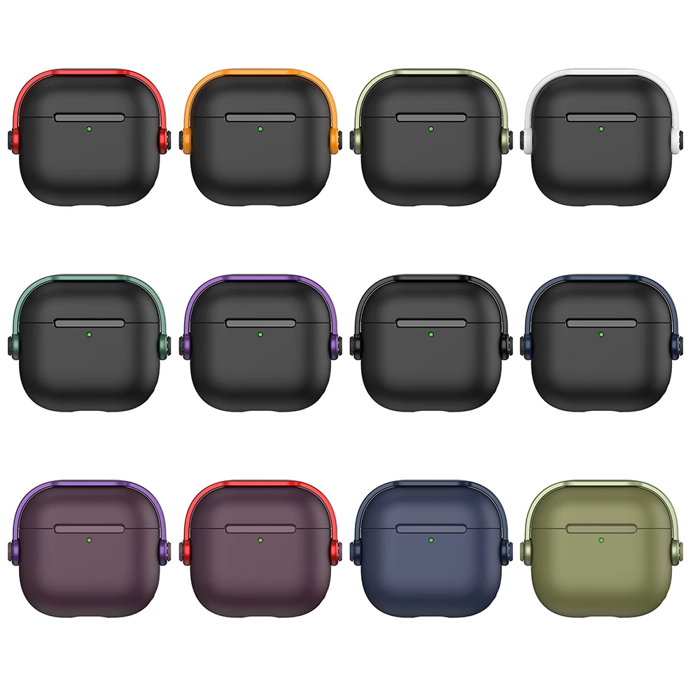 

New Case For Airpods Pro 3 2025 Cover With Lanyard Headphone Locking Earphone Cases For AirPods 4 3 2 1 Pro2 Coque