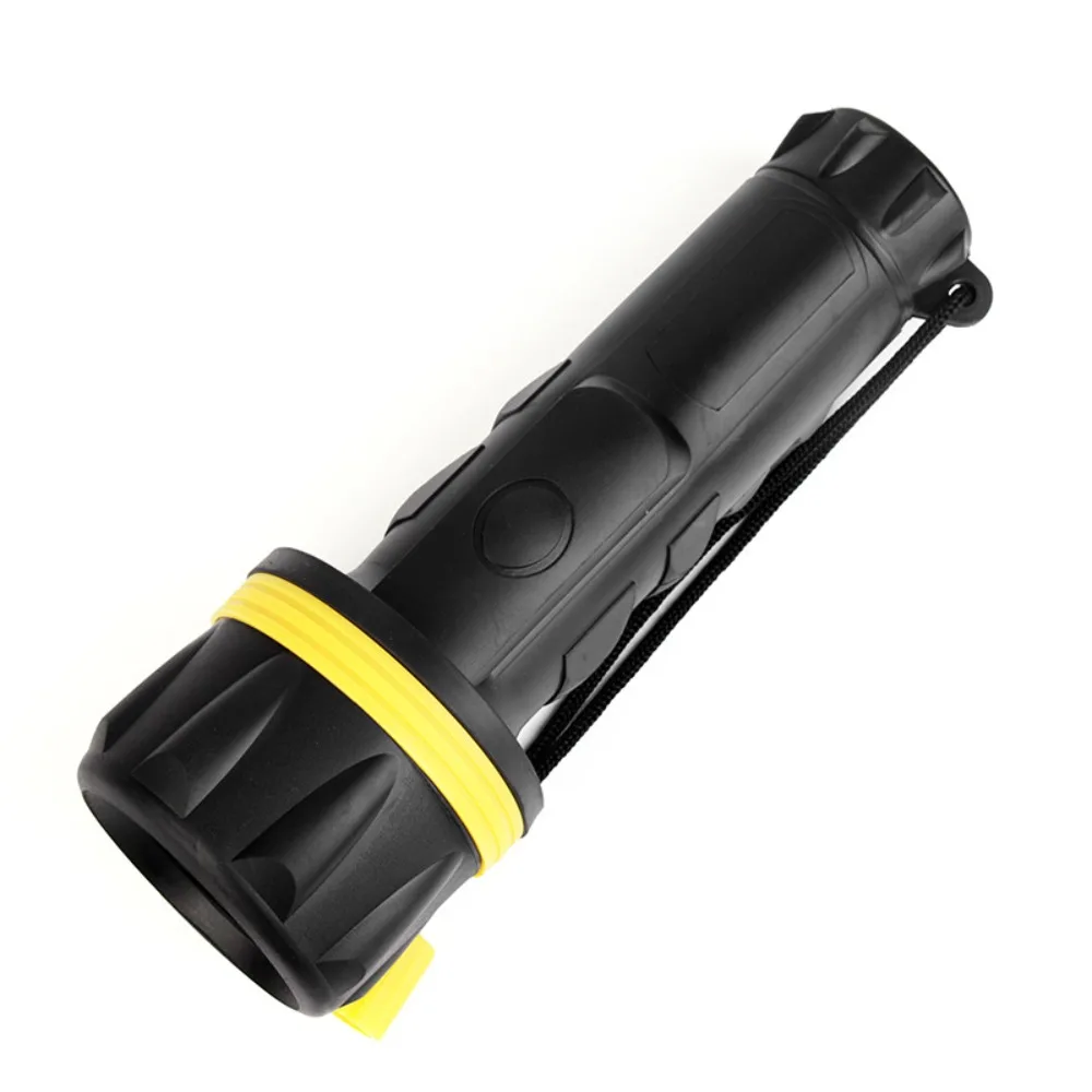 Super Bright 3LED/7LED/1W Rubber Camping Hand Light LED Torches Spotlight Flashlight Toch