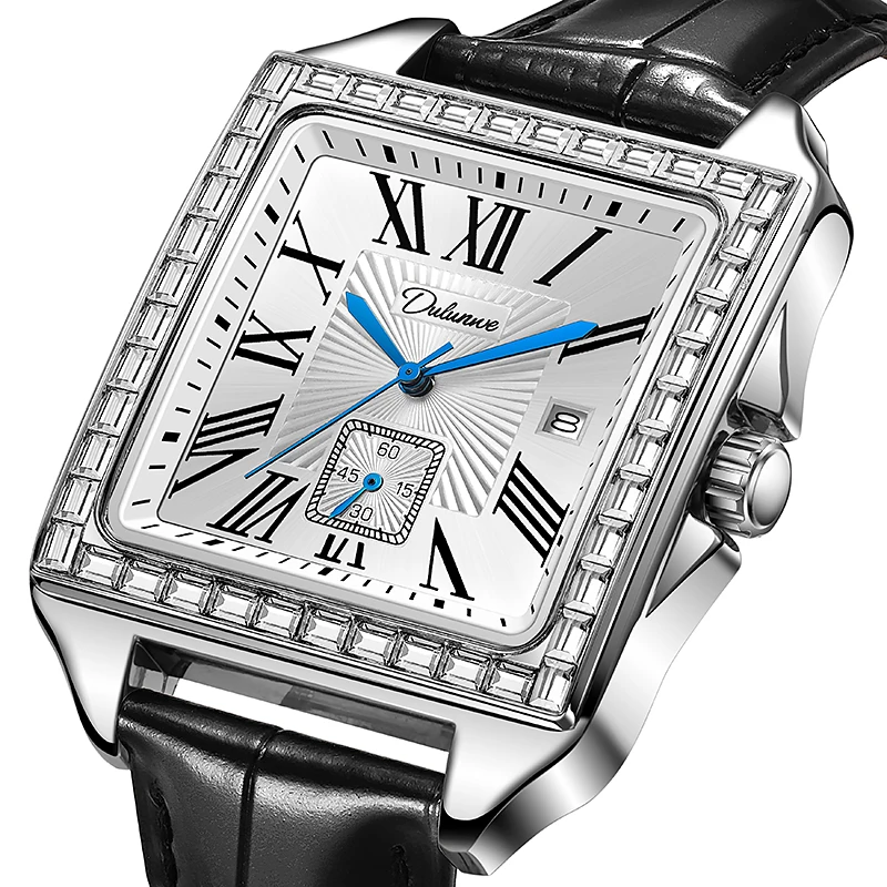 

Dulunwe лучший бренд оригинальные автоматические часы для мужчин элитные роскошные полые водонепроницаемые мужские механические часы Reloj