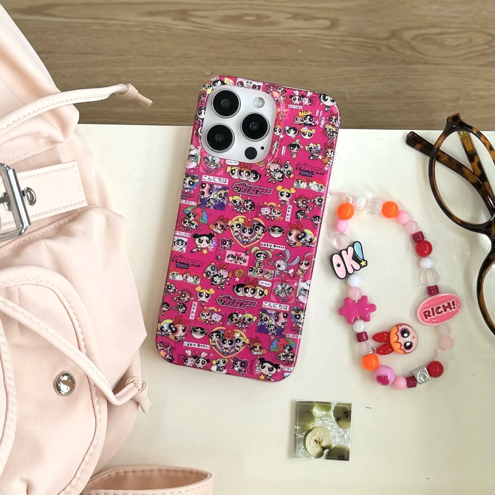 

Full Screen The Powerpuff Girls For Blossom Bubbles Buttercup Comfortable Phone Case For iPhone16 13 14 15 Pro Max Anti-Drop
