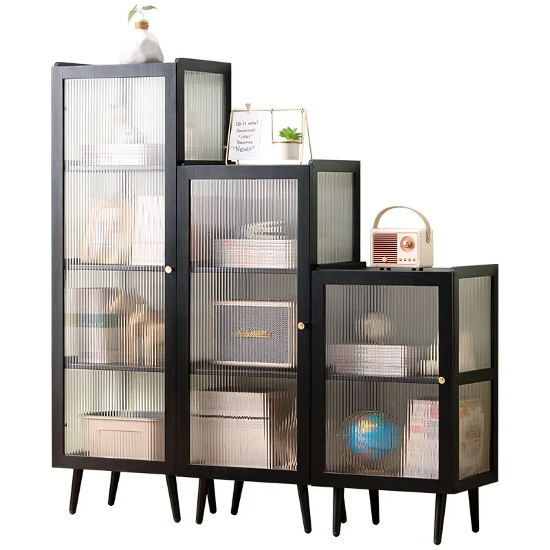 Bookshelf Floor-to-ceiling bookcase Home shelf Living room Children's multi-layer storage cabinet Simple Internet celebrity wall