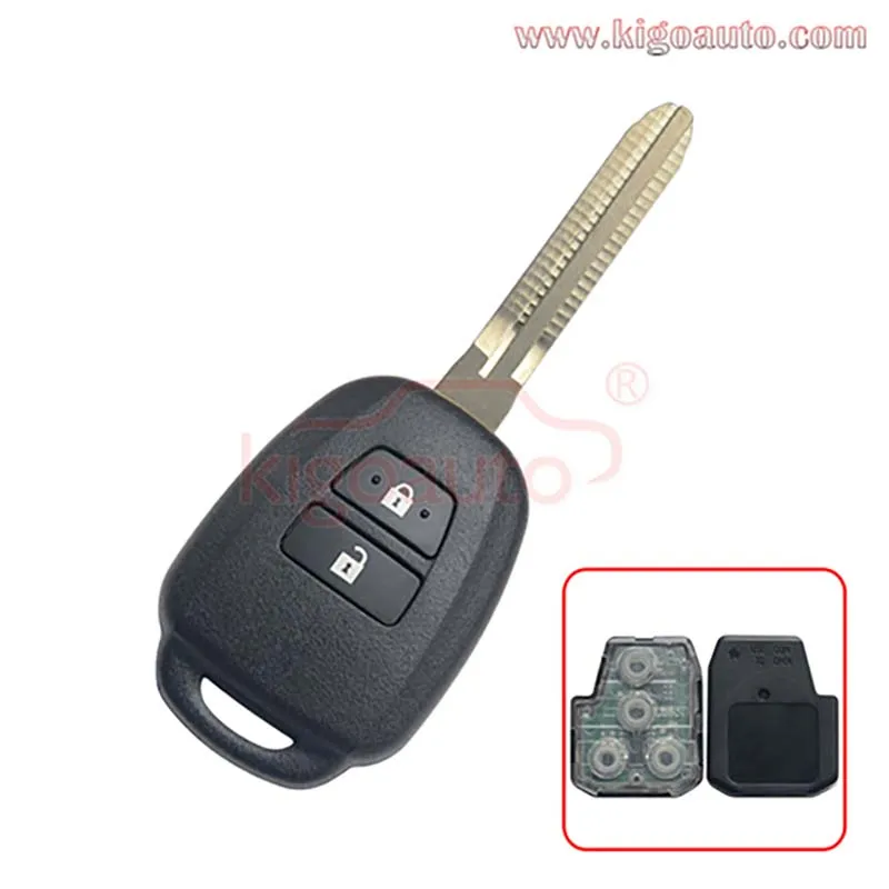 

KIGOAUTO Tokai Rika b51remote Head Key 2 Button 315Mhz H / No Chip для Toyota PN 89070-52D70