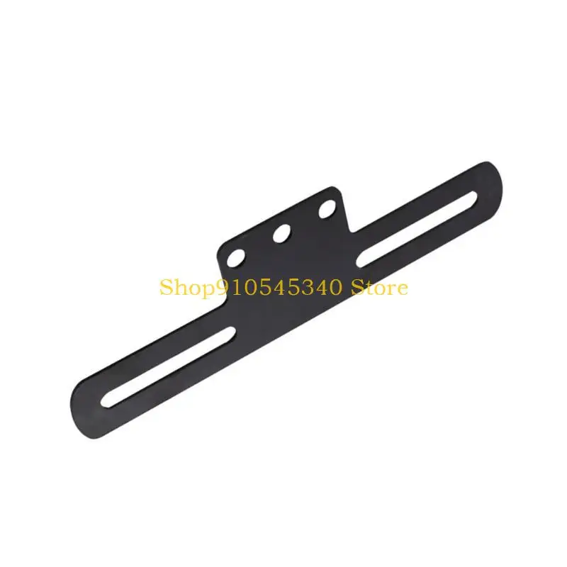 

U2JA Easy Установите раму мотоциклевой пластины с задним световым держателем для ночной видимости