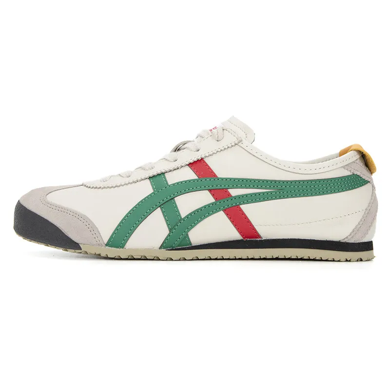 Onitsuka tiger men's shoes women's shoes New MEXICO 66 sports shoes Light breathable wear casual shoes 1183C102-201