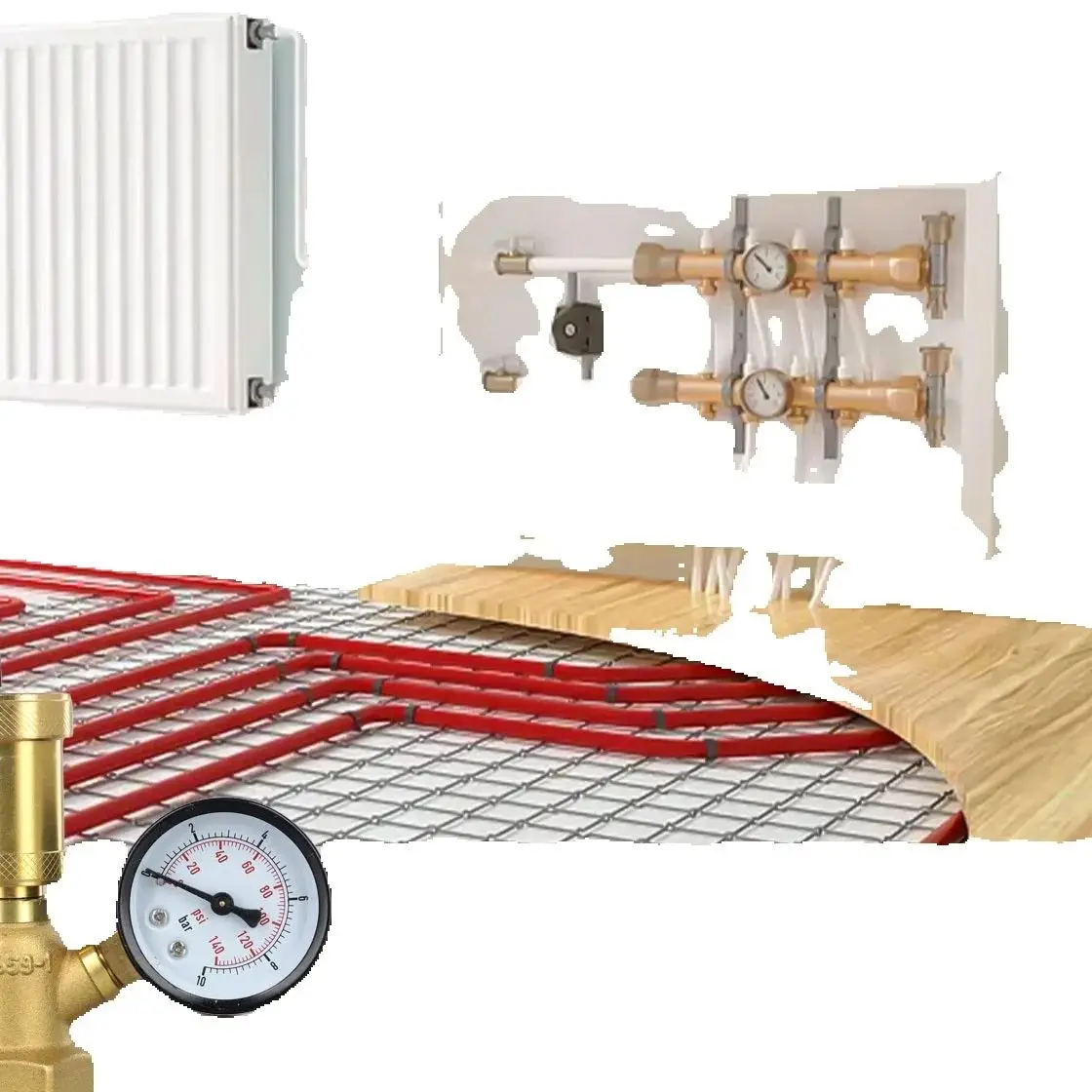 Heating System Air Vent Boiler Maintenance High-Quality Components Robust Brass Construction For Boilers For Heating Systems