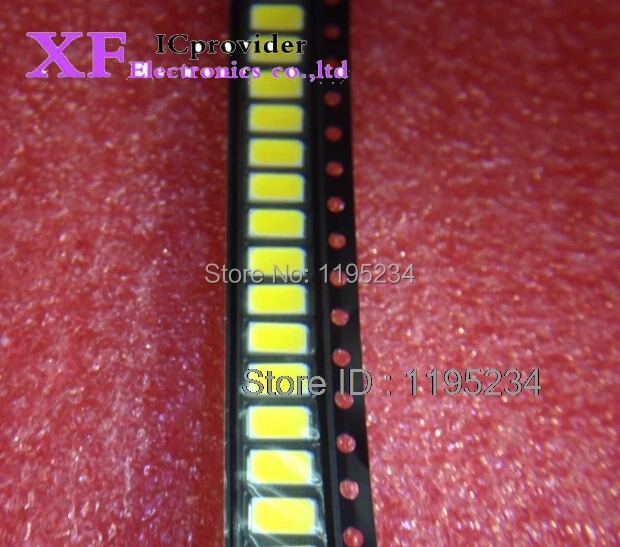 7020-CW 0.5W 55-60lm 15000K Cold White Light SMD 7020 LED - (2.9~3.0V / 50 PCS)