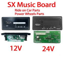 SX1918 SX1938 SX1888 Hollicy Children's Electric Ride on Car MP3 Player Music Chip Board Broadcast Voltage Display Unite Parts
