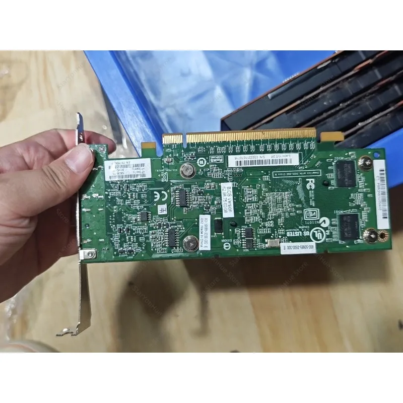 For NVIDIA Quadro NVS 295 Professional Multi-display GPU, 256M Memory, Dual DP Ports, PCI-E x16 Graphics Card For Dual Monitor