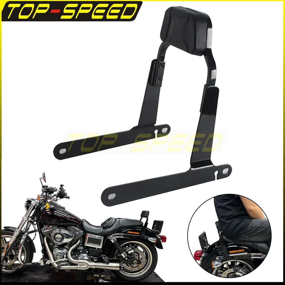 

For Harley Dyna Super Wide Glide FXD/I Custom FXDC/I CVO/SE FXDSE FXDWG/I 2007-2008 Motorcycle Rear Passenger Sissy Bar Backrest