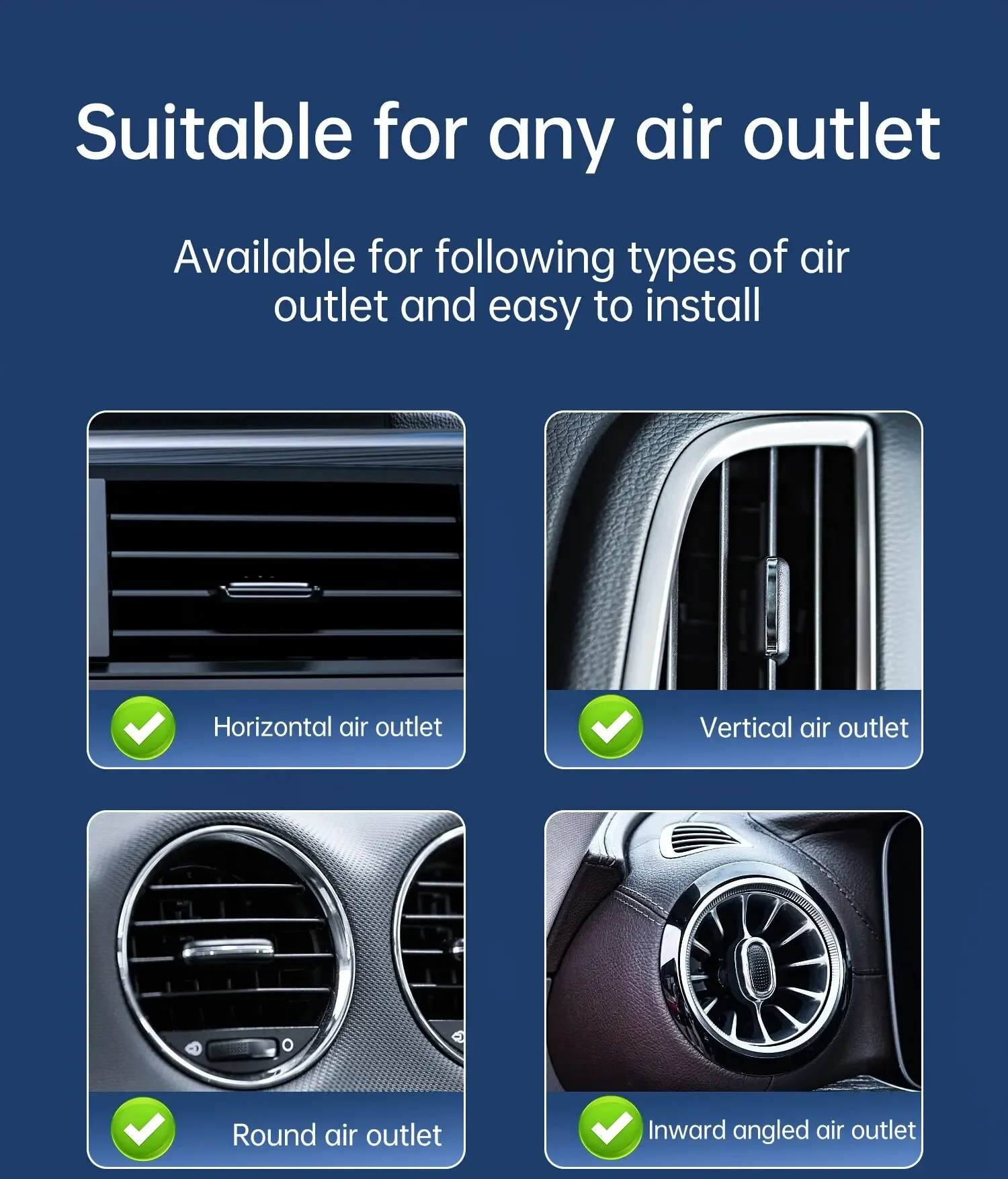 Auto-Lüftungsgitter-Tablethalter, universelle Handyhalterung für 7-12,9 Zoll iPad, 4-7 Zoll faltbarer Bildschirm, verstellbare Klemmhalterung – Detail 6