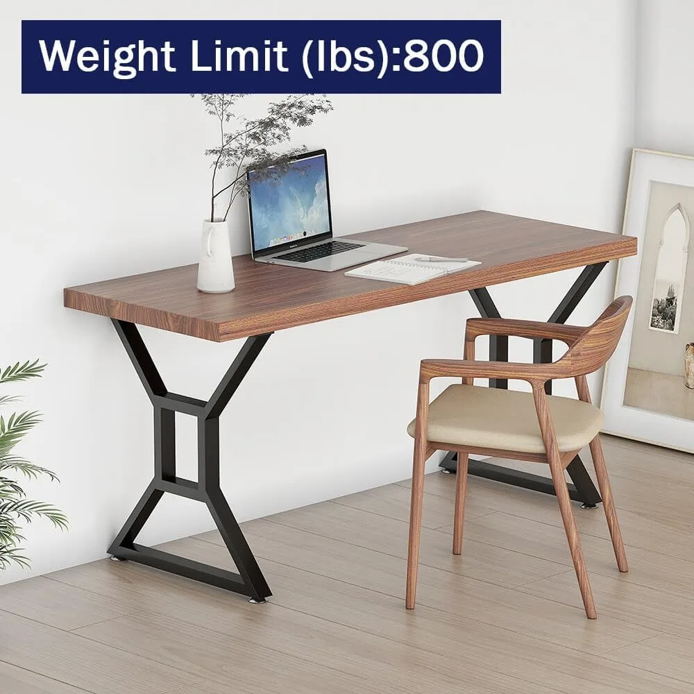 Pernas de mesa de metal modernas de 28 polegadas de altura, pernas de mesa soldadas de ferro fundido para projetos domésticos DIY, adequadas para mesinhas de cabeceira, mesas de centro,