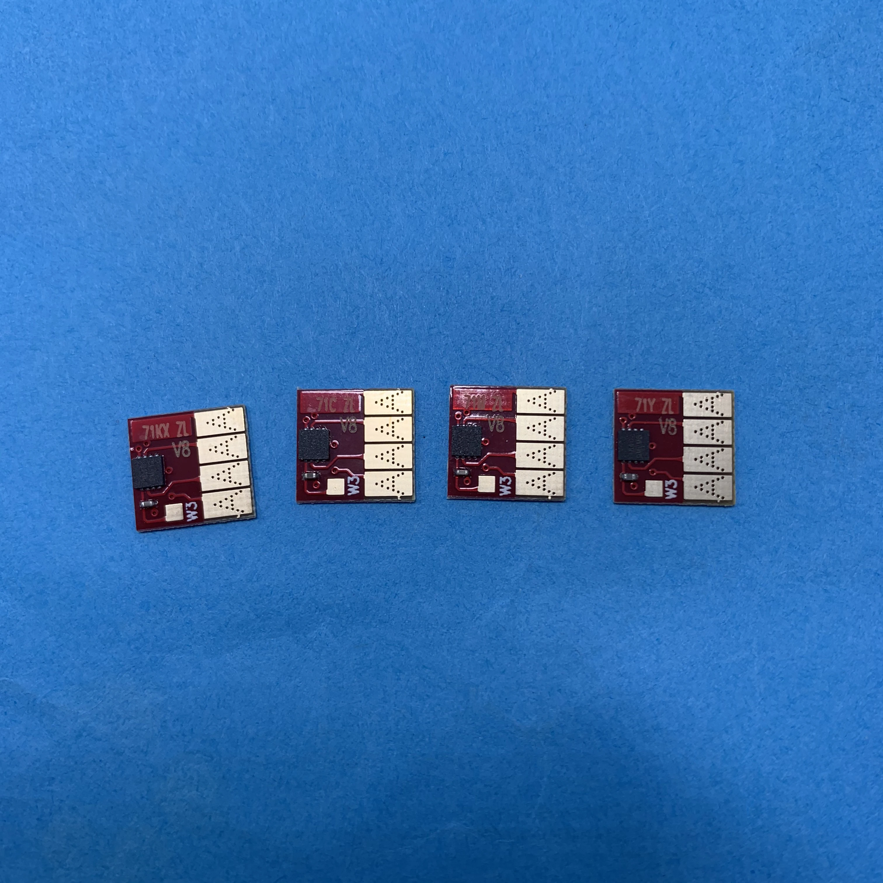 

4Pcs/Set Permanent Chip for HP 711 711XL Ink Cartridge Chip for HP711 for HP Designjet T120 T520 Printer new chip