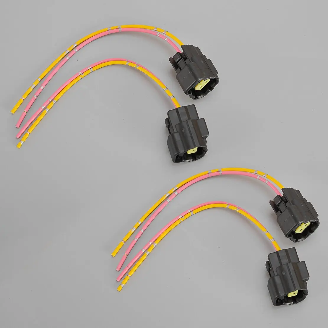 

4 шт. 2-ходовые разъемы электромагнитного клапана, подходят для экскаватора Kobelco SK-8 SK200-8 SK-6E SK200-6E