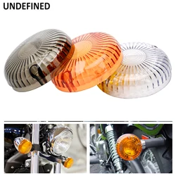 2Pcs Motorcycle Smoke/Clear Turn Signal Light Indicator Lens Cover For Yamaha V-Star 1100 650 Royal Star V-Max Cruisers All Year