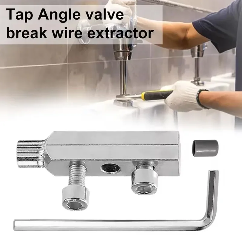 Fresh Wire Extractor for Faucet Angle Valve Universal Damaged Screw Extractor Removal Tool, Household Manual Plumber Tool New