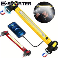 Super Bright Magnetic Work Light Built-in Rechargeable Battery Underhood Work Lamp Bar For Car Repair Outdoor lighting